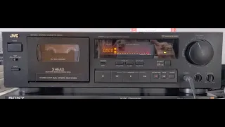 1990 JVC TD-V531 3-Head Cassette Deck - How to Calibrate Without Built-in Tone Generator