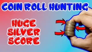 Coin Roll Hunting Half Dollars Huge Silver Score (Episode 6)