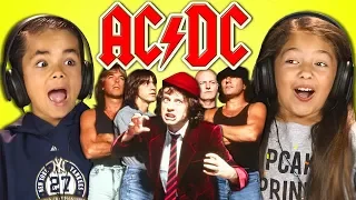 KIDS REACT TO AC/DC