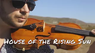 First Ever House of the Rising Sun Acoustic Violin Loop Cover