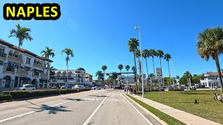 Naples Florida Driving Through