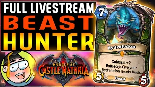 ⭐ BEAST Hunter! Murder at Castle Nathria - Hearthstone