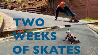 TWO WEEKS OF SKATES - Short Downhill Longboard Film