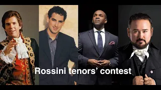 Languir per una bella (the Rossini tenors’ contest)
