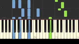 Russia - Katyusha - Easy Piano Music - EASY & SLOW