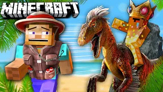 JURASSIC PARK SUR MINECRAFT !! (ft. Ninjaxx)