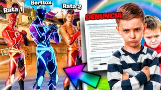 Le Enseño la SKIN THEGREFG GALAXY al CLAN de NIÑOS TÓXICOS en Fortnite...  *Me DENUNCIAN*