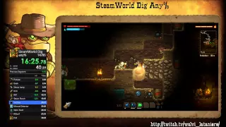 Speedrun SteamWorldDig Any % 28:25