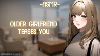 [ASMR] [ROLEPLAY] ♡older girlfriend teases you♡ (binaural/F4A)