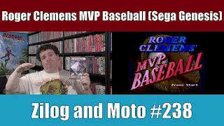 Roger Clemens MVP Baseball (Genesis) - Zilog and Moto #238