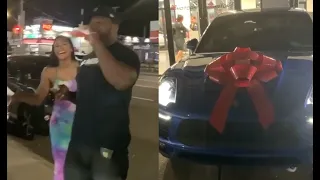 50 Cent Surprises Girlfriend Cuban Link With  New Porsche Truck For Being Loyal