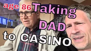 Taking 86 Year Old FATHER to CASINO 5/29/24,  Rivers Casino, Des Plaines, IL