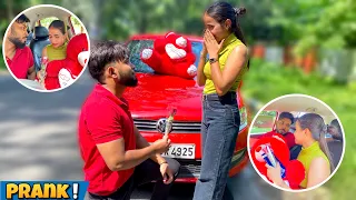 Proposing 🌹 Prank on my Bestfriend ❤️ She’s got angry 😡 #pranks prank in india