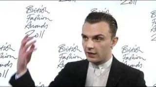 British Fashion Awards Theo Hutchcraft Hurts