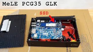 Mini PC MeLE PCG35 GLK • SSD M.2 installation