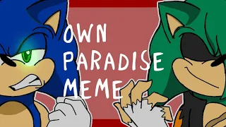 Own Paradise °Animation Meme° // SONIC & SCOURGE | FlipaClip