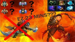 [Dota 2] Ember Spirit Gameplay - 23 Mins 15 Kills!!! EZ WIN? EZ Bracket?