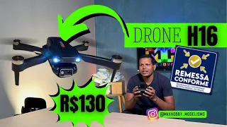 CHEGOU em 13 dias meu drone H16 - Paguei R$130,00 com ICMS