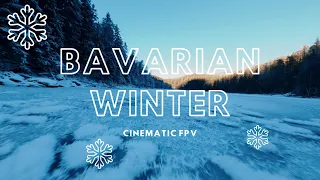 Bavarian Winter from Above: A 4K Drone Tour of Bavaria, Germany with FPV and Calming Music