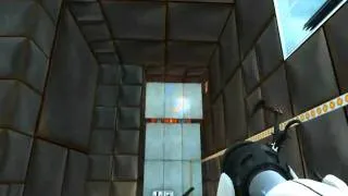Portal Walkthrough - The Challenge Test Chambers - Test Chamber 18 (Least Time - 1:13)