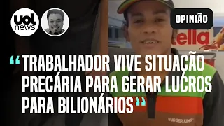 Burger King tem bilionários brasileiros e empregado que não pode ir ao banheiro | Leonardo Sakamoto