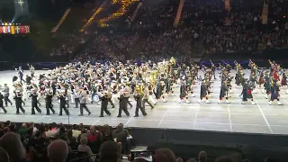 2024 Virginia International Tattoo: March off to Scotland the Brave and Black Bear