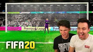 JOGANDO FIFA 20 COM GOL GIGANTE! Ft. EaeCla