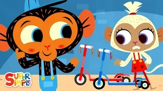 Miss Monkey's Valentine's Day Problem | Cartoon For Kids | Mr. Monkey, Monkey Mechanic