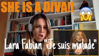 Lara Fabian singing "Je suis malade" (Video Reaction)