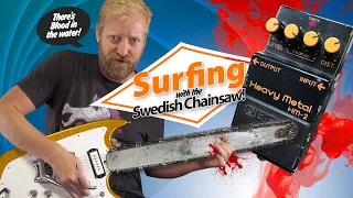Surfing with the SWEDISH CHAINSAW! - Boss Hm-2 for surf rock TOAN? + Classic distortion shoot out