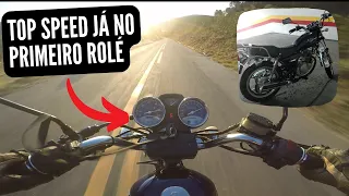 PRIMEIRO ROLÉ - TRAZENDO A SUZUKI INTRUDER 125 PARA CASA