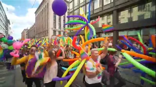 Höjdpunkterna från Helsingfors Pride 2018