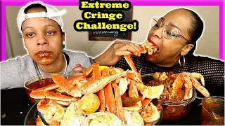 CRINGIEST SEAFOOD BOIL MUKBANG CHALLENGE THAT YOU'LL WISH YOU COULD UNSEE!