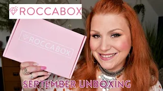 ROCCABOX SEPTEMBER 2020 BEAUTY SUBSCRIPTION UNBOXING - WITH AN ADDED FREEBIE !