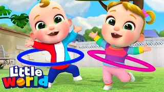 Hula Hoop Fun | Kids Songs & Nursery Rhymes by Little World