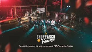 Tentei Te Esquecer / Um Degrau Na Escada / Minha Estrela - CHURRASCO & VANERA (Ao Vivo em Goiânia)