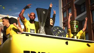 Loving this! End of season "Open Top Bus Parade" - EA Sports FC 24