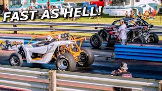 TRACK TAKEOVER! The fastest SXS race on asphalt! X3 vs RZR vs 2JZ vs TURBO HAYABUSA X3!