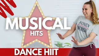 MUSICAL DANCE HIIT WORKOUT || FUN At Home Dance HIIT Workout To MUSICAL Hits (12min)