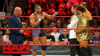 Jason Jordan defends his father against The Miz: Raw, Sept. 18, 2017