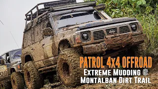 4x4 NISSAN PATROLS EXTREME OFF-ROAD MUDDING AT MONTALBAN | Part1 with host Lead Car FJ CRUISER