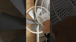 Cleaning my Xiaomi Stand Fan | I know it’s dry enough ‘cause I was in a hurry 😅