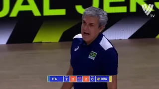 Funny Volleyball Moments - Paola Egonu accidentally hits the Brazilian coach