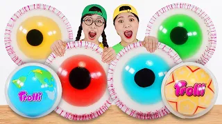 Eyeball Jelly Earth Jelly Mukbang 눈알젤리 지구젤리 먹방 모음 DONA 도나