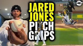 Baseball's Newest Ace Jared Jones: Pitch Grips! #mlb