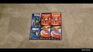 Disney Pixar DVD Collection 4-10-24