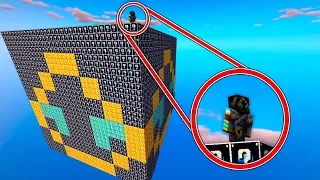 SOBREVIVO a la CABEZA GIGANTE DE *LUCKY BLOCKS* de CARLOSCASTLE! ❓😂