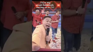 Jose at Wally Huli Nagbabalot ng handa sa Studio ng Tv5🤣 #shorts  #tvj #legitdabarkads #jose #wally