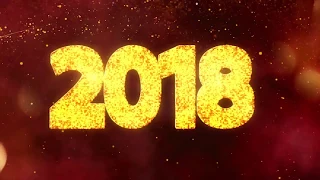 2018 footage заставка С новым годом