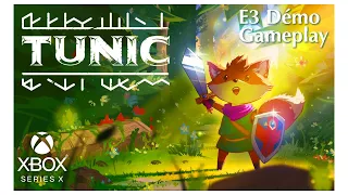 TUNIC démo Summer Game Fest 2021 E3 ⎪ Xbox Series X ⎪ sans commentaire ⎪ 1080p/60FPS